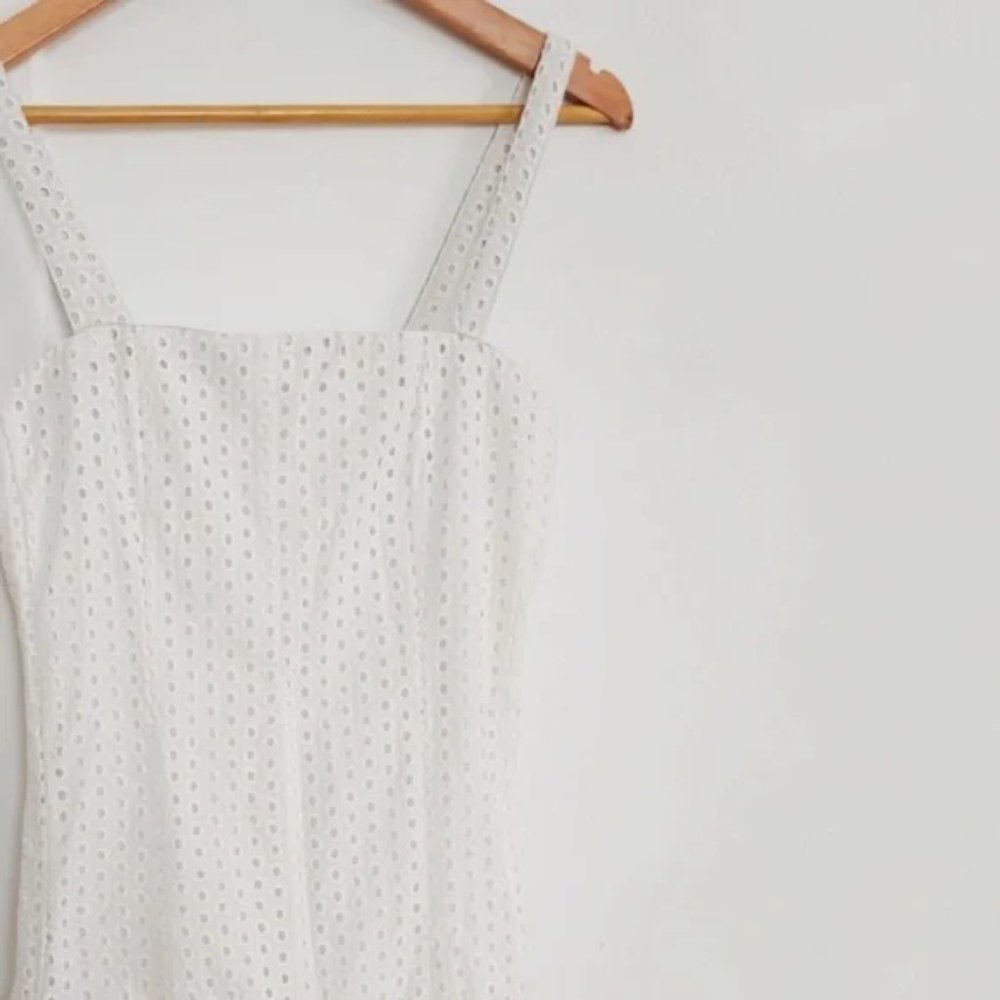 Anthropologie Esther Eyelet Midi Dress - Picture 6 of 9